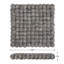  Dessous-de-plat carré en laine 8 po MODWOOL (ensemble de 2, gris clair)-874649372