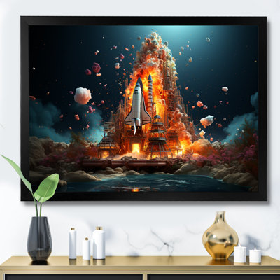 " Blastoff Space Shuttle Launch I "