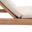 Chaise longue avec coussin Mallacia
