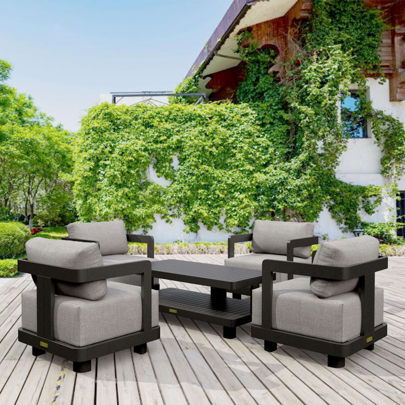 ENSEMBLE DE 5 PIÈCES EN ALUMINUM GRANADA ENSEMBLE 5 PCS-904-AL, Ardoise Cast