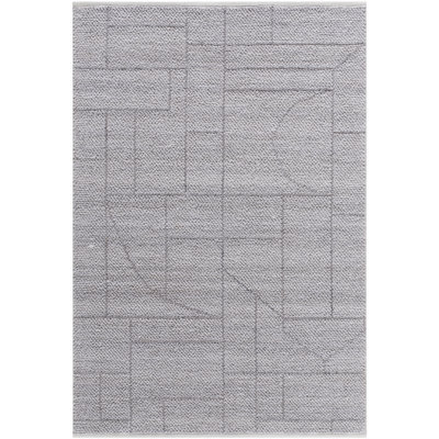 Adiy Hand Tufted Geometric Rug