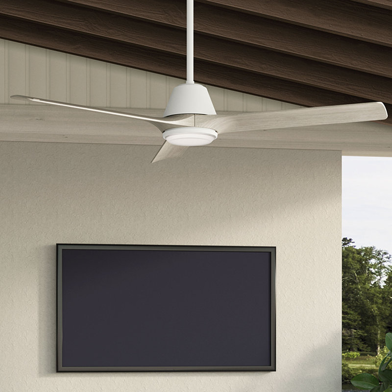 Ventilateur de plafond 60 po avec éclairage à DEL et télécommande portable Hunter