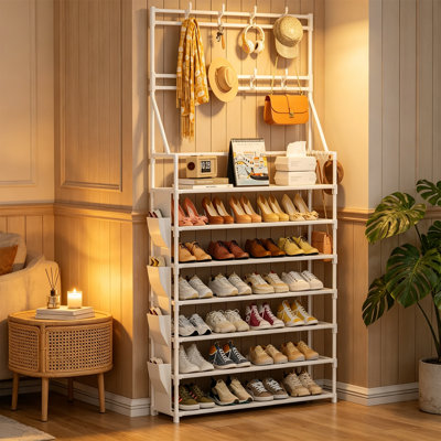 16 Pair Shoe Storage Cabinet