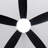 52" 5-Blades Ceiling Fan with Light Black