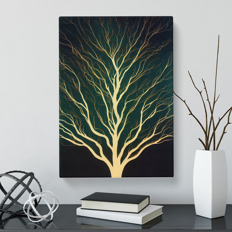 Gothic Tree Vol.3 - Wrapped Canvas, 76cm H x 50cm W x 3cm D