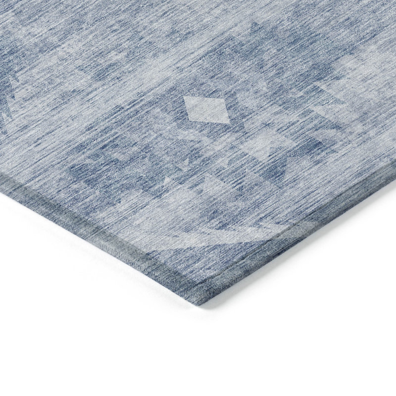 Shamariah Washable Southwestern Indoor / Outdoor Rug, Rectangle 8' x 10'