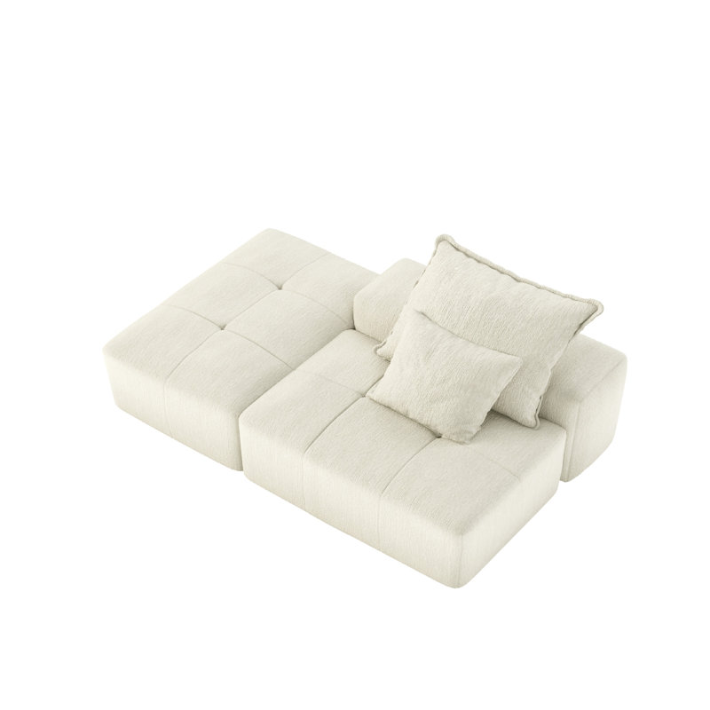 Canapé modulaire surdimensionné Modern, Beige