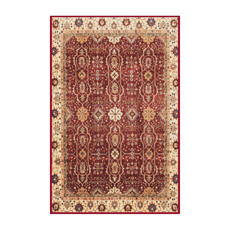 Abstract Indoor Rug, Rectangle 5' x 7'