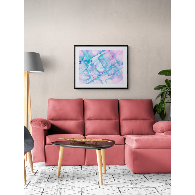 Concentric Print, 24" H x 32" W x 1.5" D, Wrapped Canvas, No Mat