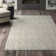 Geometric Gray/Wheat/Blue Indoor/Outdoor Area Rug