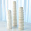 Vase Totem - Blanc antique - Lg