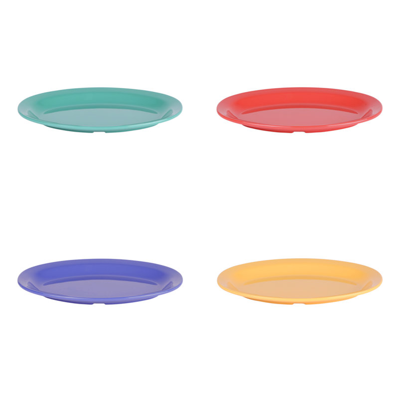 Merced Brazil 10" Melamine Dinner Plate, Multicolor