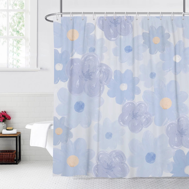 Rideau de douche en polyester, L 59 po x L 79 po