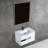 Brest 30 Inch Floating Bathroom Vanity with Sink – Wall-Mounted Wooden Vanity Cabinet , Soft-Close Storage & Modern Design-817679719
