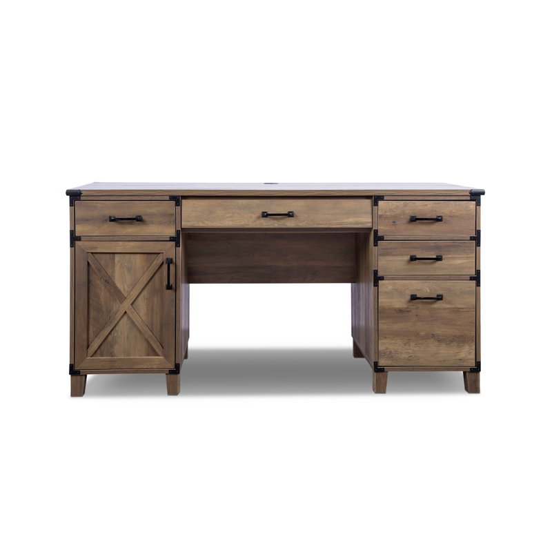 Kelch 59'' Farmhouse Executive Computer Desk