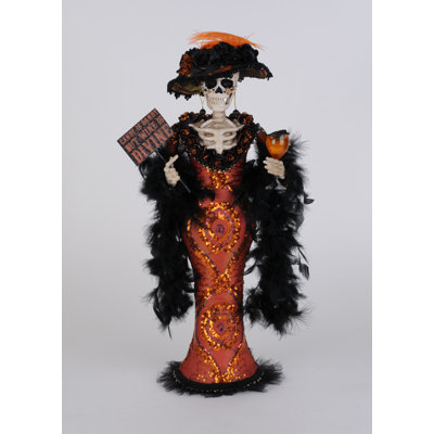 Wine Divine Lady Skeleton