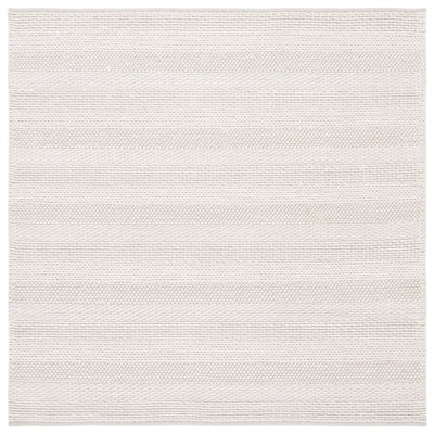 Daisy Handmade Wool Ivory Rug