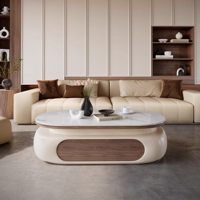 Table basse de salon minimalisme italien
