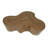 Orgo Dark Brown Rattan and Coconut Twig Cocktail Table, Large-138749475