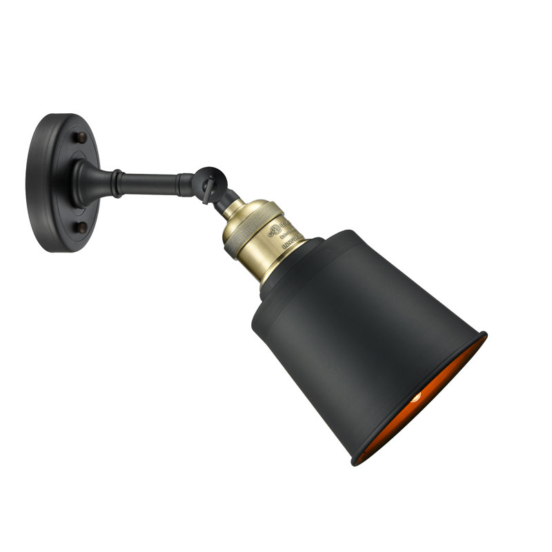 Lavender Hill Dimmable Bath Sconce, Black Antique Brass, Satin Gold, Bulb Not Included