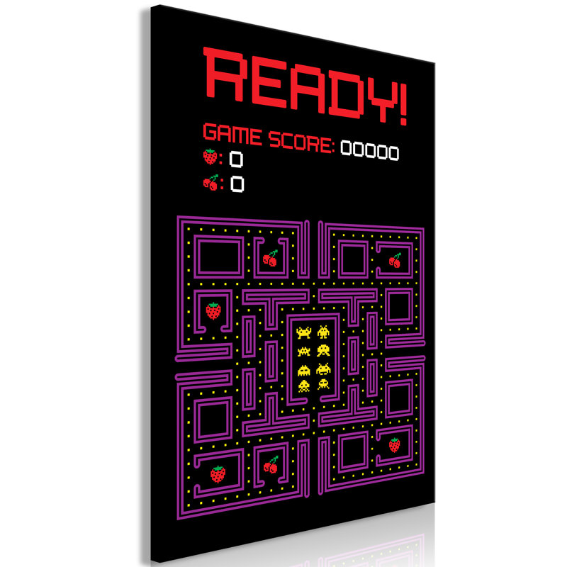 Ready! - Wrapped Canvas Print, 47"H x 31"W