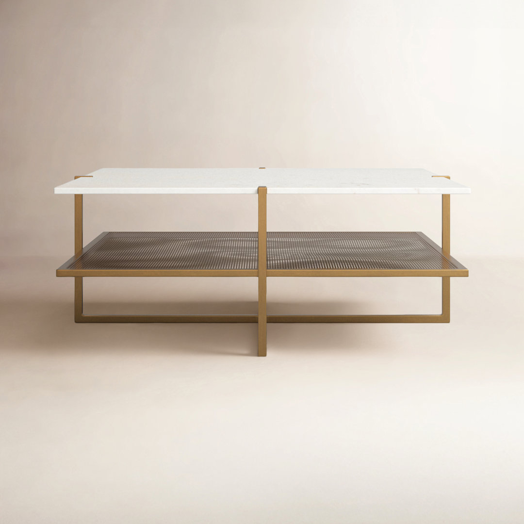 Marble Top Single Coffee Table Joss & Main