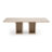 Jesper Faux Travertine Dining Table