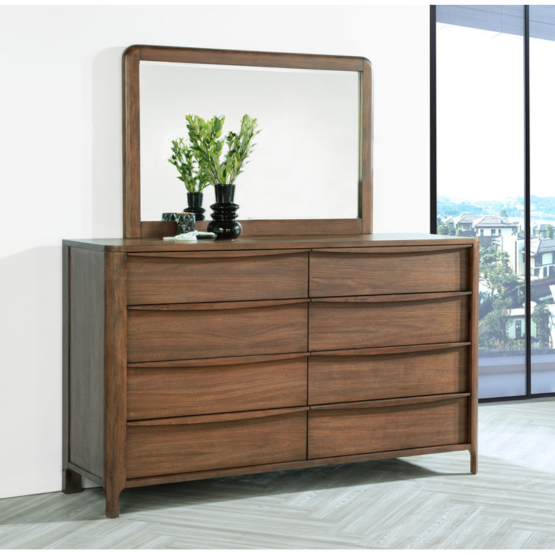  Commode 8 tiroirs et miroir Ilythia