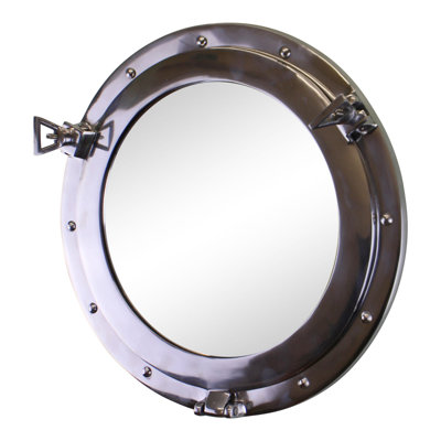 Leni Metal Flat Wall Mirror