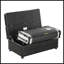 Lit simple escamotable avec repose-pieds et lit d'invité convertible avec matelas-179758416