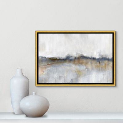 Autumnal Tide by Nan - Floater Frame Print on Canvas