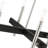 Azan 4 - Light Steel Dimmable Modern Linear Chandelier-1407463179