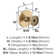 Loop 1-3/16 Inch Diameter Round Knob Multipack