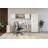 Resi Open Storage Hutch With 2 Glass Privacy Doors