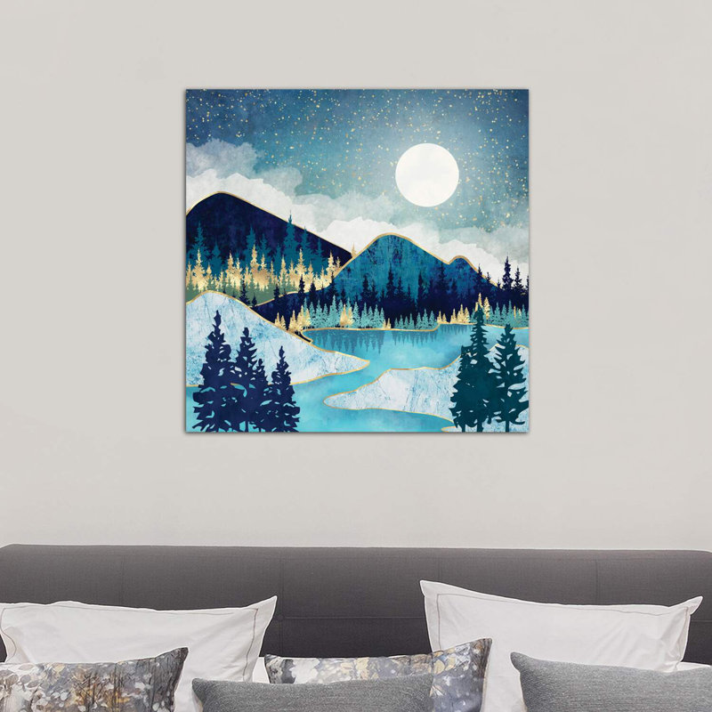 Morning Stars - Wrapped Canvas Print, 66.04 cm H x 66.04 cm W x 1.91 cm D