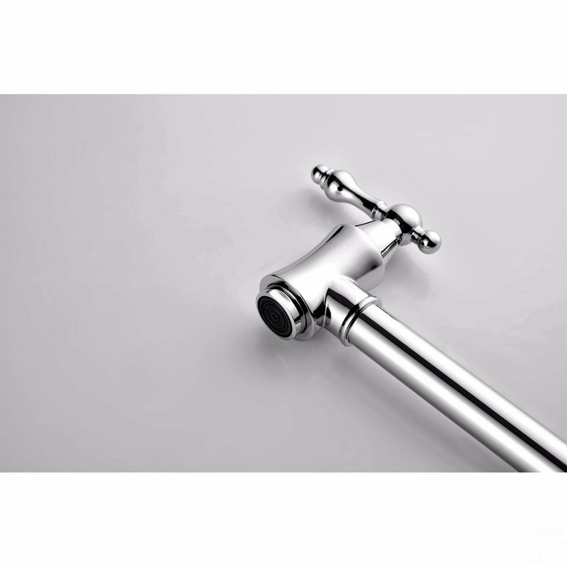 Robinet remplisseur mural, Chrome chrome