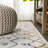Kateshia Moroccan HYPE Boho Vintage Diamond Ivory/Multi Rug-181528942