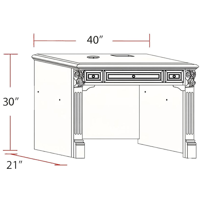 Bemelle Writing Desk