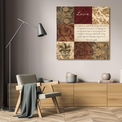 Art sur toile tendue par Red Barrel Studio® Greene, Taylor: LOVE EST PATIENT
