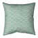 Rhonda Cheval Lined Chevrons Throw Pillow Cover