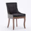 Chaise d'appoint rembourrée bronze-177250679