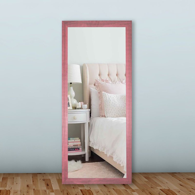Wood Mirror, 39.5" H x 15.5" W