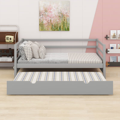 Daybed Frame with Pull-Out Trundle Set