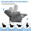Fauteuil inclinable électrique avec massage 40,3 po-1711957569