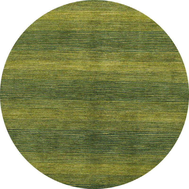 Tapis abstrait moderne 1561, Rond 8 pi