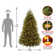 National Tree Company Dunhill Fir Tree with Dual Color LED Lights and PowerConnect