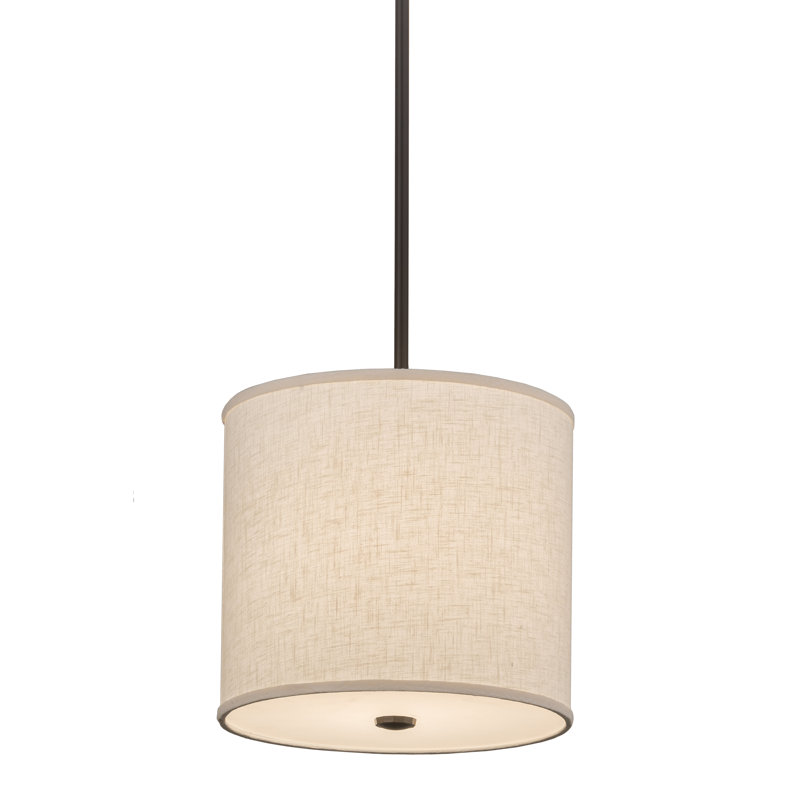 Cilindro Textrene 1 - Light Pendant, 68" H x 12" W x 12" D