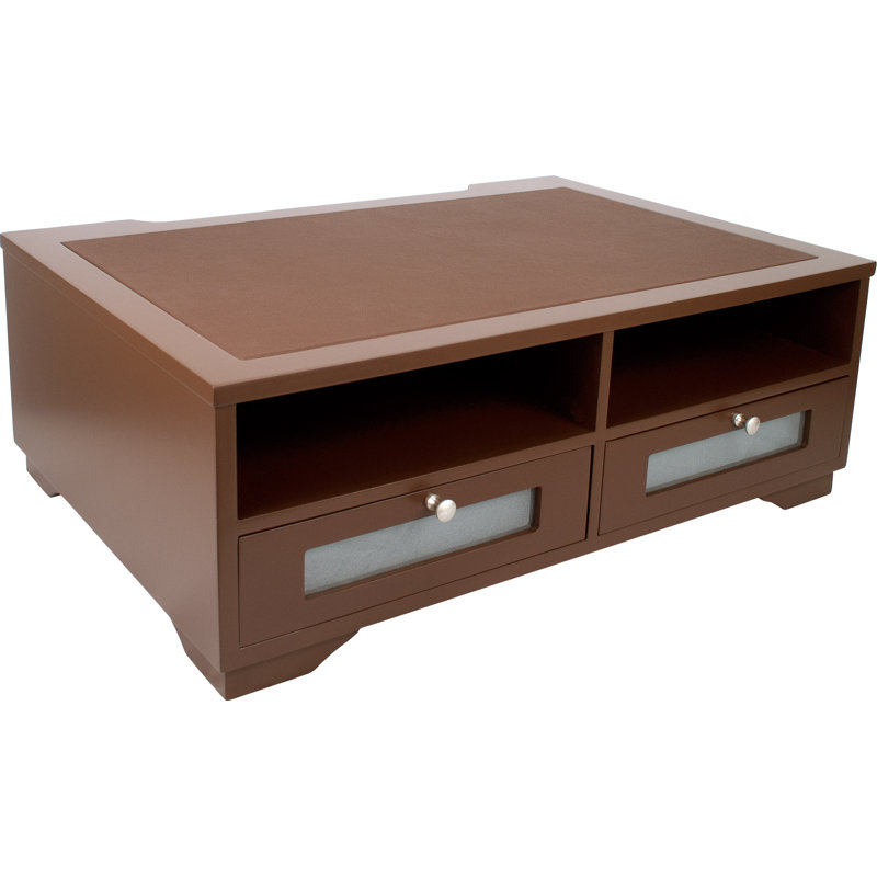 21.75'' H x 7.75'' W Printer Stand, Mocha Brown
