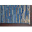 Tapis oriental bleu Kwame Kashkoli Kwame noué à la main 3 x 4