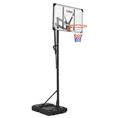 Portable Outdoor Basketball Hoop 5510 ft Adjustable Heights with 433 Backboard